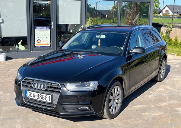 Audi A4 cena 58000 przebieg: 220000, rok produkcji 2012 z Jordanów małe 497